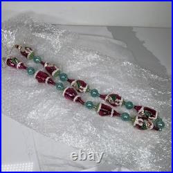 CHRISTOPHER RADKO 36 Garland SANTA DELUXE 96-292-0 In Box