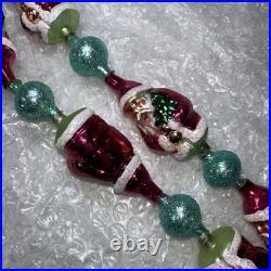 CHRISTOPHER RADKO 36 Garland SANTA DELUXE 96-292-0 In Box