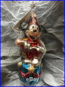 CHRISTOPHER RADKO, Mickey Mouse 70 HAPPY YEARS GLASS ORNAMENTS, 946/1928
