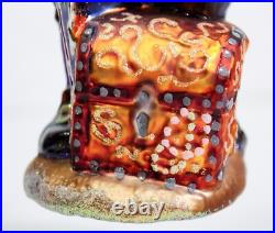 CHRISTOPHER RADKO Skull Duggery Halloween Pirate Christmas Ornament with Tag