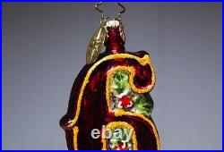 CHRISTOPHER RADKO Twelve Days of Christmas #6 Holiday Lay Away Ornament