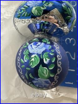 CHRISTOPHER RADKO VENETIAN GARDENS DROP ORNAMENT RARE VTG #99-438-0 New With Tag