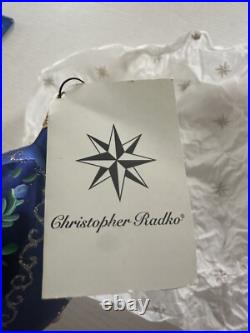 CHRISTOPHER RADKO VENETIAN GARDENS DROP ORNAMENT RARE VTG #99-438-0 New With Tag