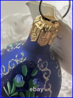 CHRISTOPHER RADKO VENETIAN GARDENS DROP ORNAMENT RARE VTG #99-438-0 New With Tag