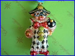 Chrisopther Radko Teddy Masquerade Ornament