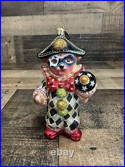 Chrisopther Radko Teddy Masquerade Ornament Christmas Halloween