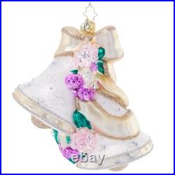 Christopher Radko 1021798 Bells of Endless Love European Glass Ornament