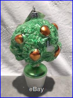 Christopher Radko 12 DAYS OF CHRISTMAS PARTRIDGE IN A PEAR TREE Ornament