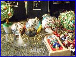 Christopher Radko 12days of Christmas Ornaments A Full set (12)