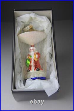 Christopher Radko 15th Anniversary BALLOONING SANTA 90-087-1 with Box & Tag