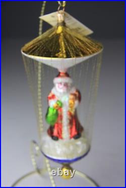 Christopher Radko 15th Anniversary BALLOONING SANTA 90-087-1 with Box & Tag