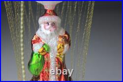 Christopher Radko 15th Anniversary BALLOONING SANTA 90-087-1 with Box & Tag