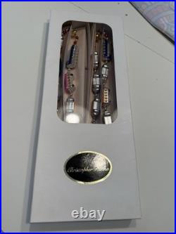 Christopher Radko 1993 CHRISTMAS EXPRESS Train Glass Garland 93-394-0 New W Tag