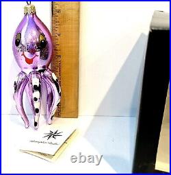 Christopher Radko 1993 Purple Octopus Maxine 932402 RARE/RETIRED