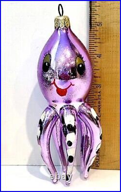 Christopher Radko 1993 Purple Octopus Maxine 932402 RARE/RETIRED