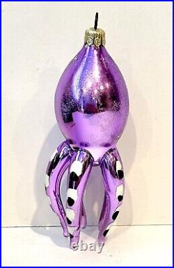 Christopher Radko 1993 Purple Octopus Maxine 932402 RARE/RETIRED