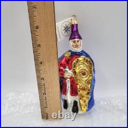 Christopher Radko 1995 Glass Ornament 6.5 Tall Very Rare