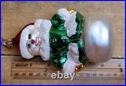 Christopher Radko 1996 FOREST BELLA Vintage Retired Glass Christmas Ornament 5.5