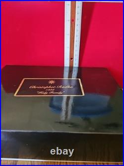 Christopher Radko 1996 HOLY FAMILY 3 Christmas Ornaments LTD ED. SPECIAL