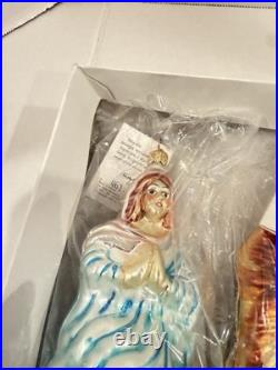 Christopher Radko 1996 Holy Family Nativity #467/15000 NIB Limited Edition