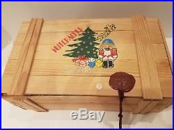 Christopher Radko 1996 Nutcracker Suite-Ltd Ed. Set of 4 Xmas Ornaments-Wood Box