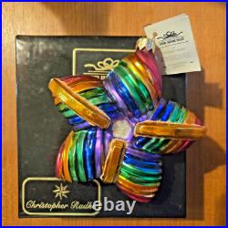 Christopher Radko 1997 Kennedy Center Honors 20th Anniversary Rainbow Star