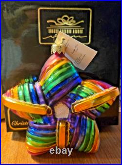 Christopher Radko 1997 Kennedy Center Honors 20th Anniversary Rainbow Star