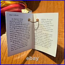 Christopher Radko 1997 Kennedy Center Honors 20th Anniversary Rainbow Star