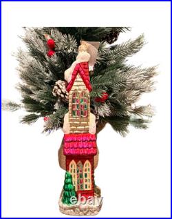 Christopher Radko 1998 Sugar Hill II Set (3) Snowy Houses Ltd Ed 4529/10,000