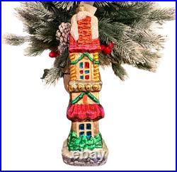 Christopher Radko 1998 Sugar Hill II Set (3) Snowy Houses Ltd Ed 4529/10,000
