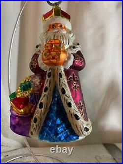 Christopher Radko 1999 Ornament, Santa- King Of Joy, 7-1/2