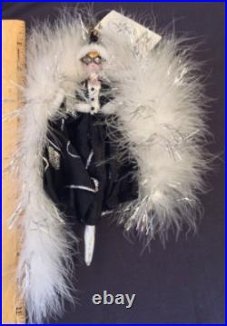 Christopher Radko 2003 MASQUE MYSTERE ORNAMENT 9 Christmas Icicle with Tag