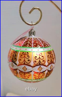 Christopher Radko 2004 Imperial Arches Mission Christmas Ball