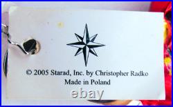 Christopher Radko 2005 Bloomies Bound Ornament with Original Tag and Box