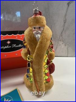 Christopher Radko 2005 Russian Santa 76A Limited Edition 293/300 With Tag & Box