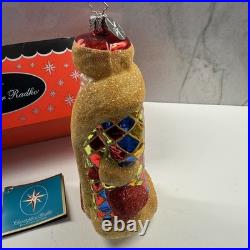 Christopher Radko 2005 Russian Santa 76A Limited Edition 293/300 With Tag & Box