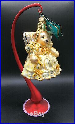 Christopher Radko 2007 Muffy Twinkle Fairy Ornament #1012641 with Tag & Stand
