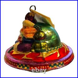 Christopher Radko 21st Century Unlimited 00-021-0 Christmas Ornament SPACE SHIP