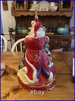 Christopher Radko 30th Anniversary Cookie Jar Santa Christmas Tree RARE HTF 16