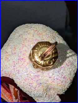 Christopher Radko #724/10,000 Polish Blown Glass Tall House Ornament 12