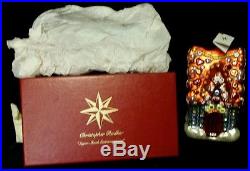 Christopher Radko 98 Limited Sugar Shack Retired Christmas Ornament & box LARGE