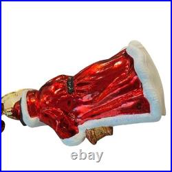 Christopher Radko A Gift of Nature Santa Ornament Limited Edition 993/1224 Handc