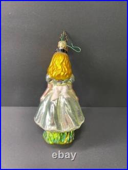 Christopher Radko Alice in Wonderland Ornament Glass Disney 02-DIS-05