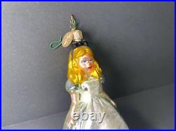 Christopher Radko Alice in Wonderland Ornament Glass Disney 02-DIS-05