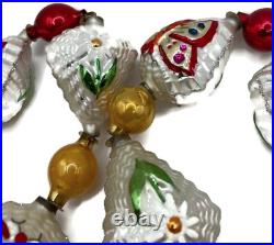 Christopher Radko Alpine Wings Butterfly Flower Christmas Tree Garland 93-086-0