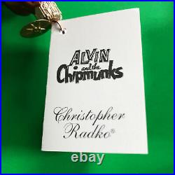 Christopher Radko Alvin and the Chipmunks Set RARE w Box & Tags 00-CHP-01