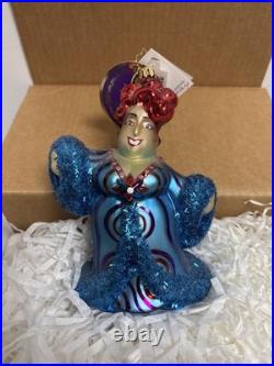 Christopher Radko BROADWAY HARVEY FIERSTEIN as Edna Turnblad Hairspray Ornament