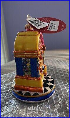 Christopher Radko Beatles Pepperland Yellow Submarine jukebox Ornament NWT