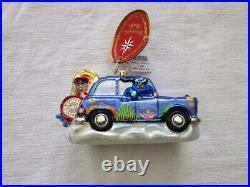 Christopher Radko Beatles Yellow Submarine Taxi 1019090 NWT Beautiful Ornament