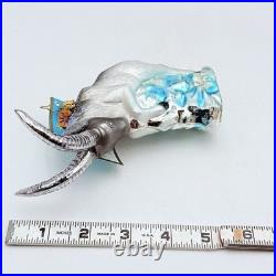 Christopher Radko Bertram Ram Blown Glass Ornament VERY RARE